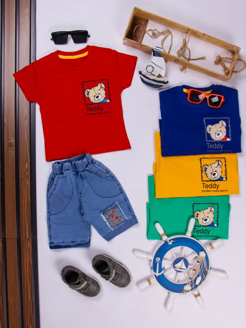 💢تیشرت شلوارک لی Teddy💢
