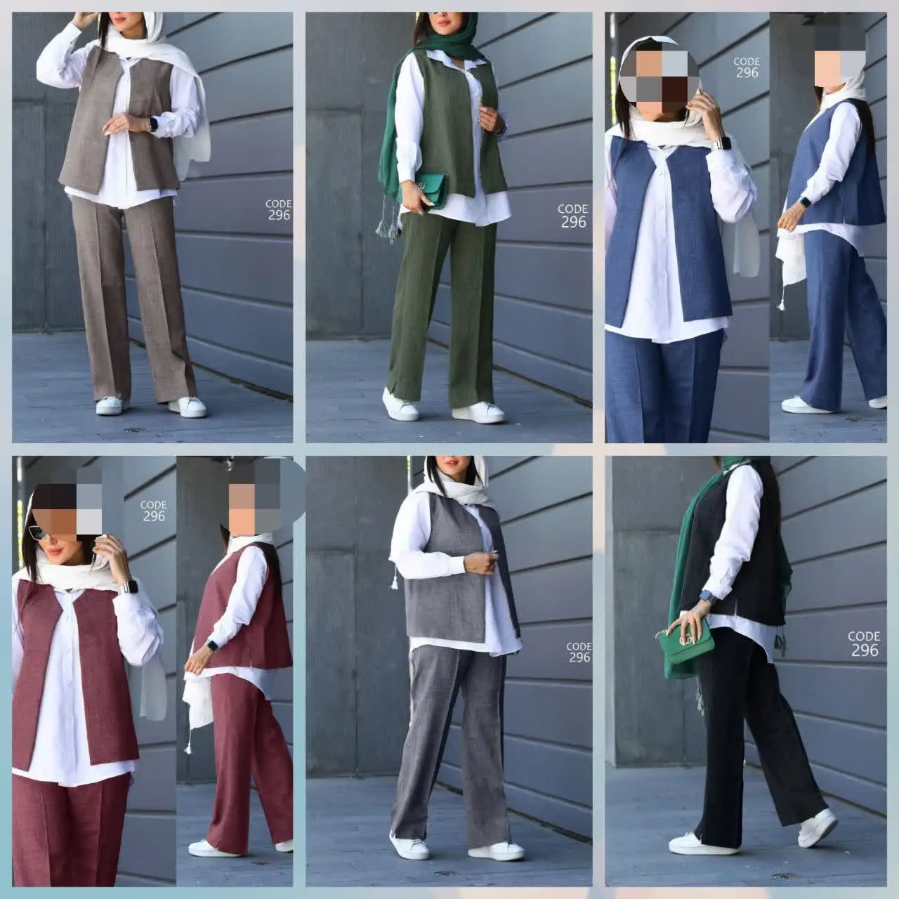 #ست #ست_سه_تیکه #شومیزشلوار
