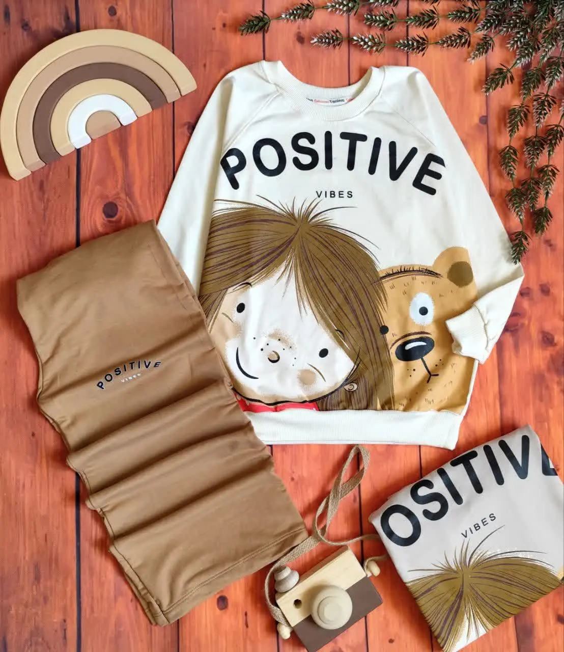 😍ست بلوز و شلوار دخترانه po...