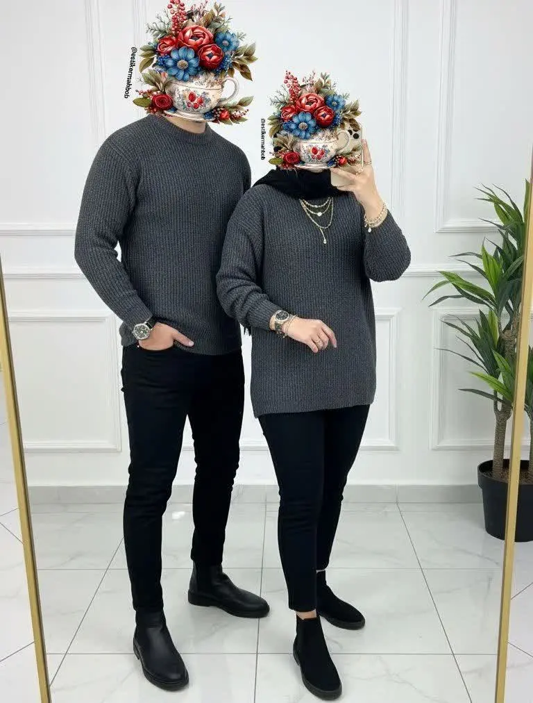 ☑️بافت ساده مناسب ست زن و ش...