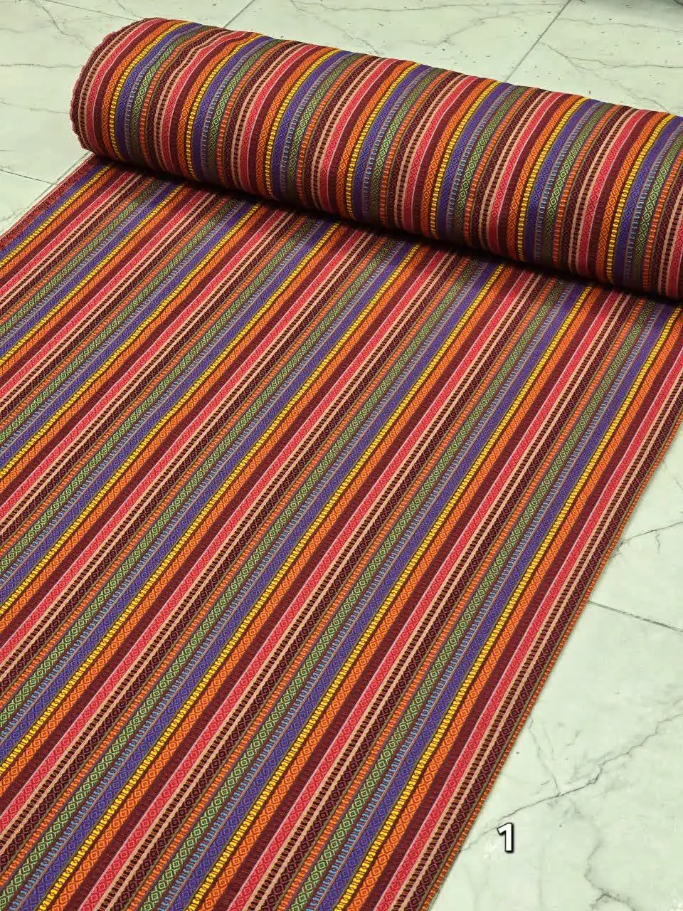 جاجیم الماسی عرض ۲ متر✅ 
