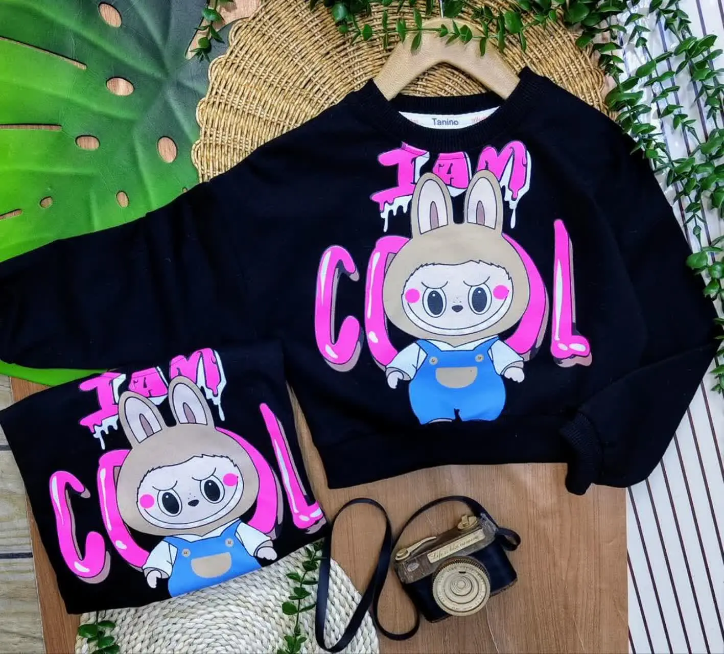 کراپ تک دخترانه طرح لبوبو