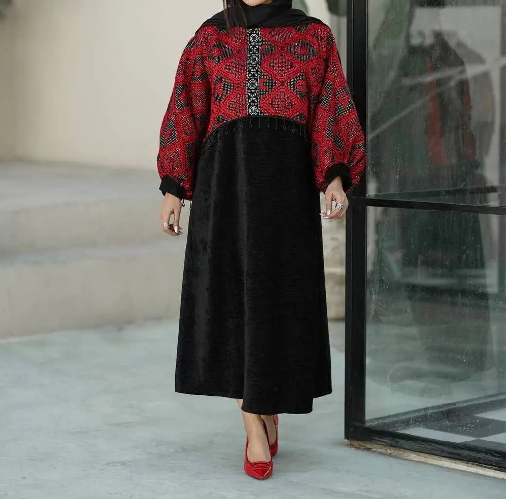  مدل: کت سارافن ترکیبی مخمل با تافته🍂 
