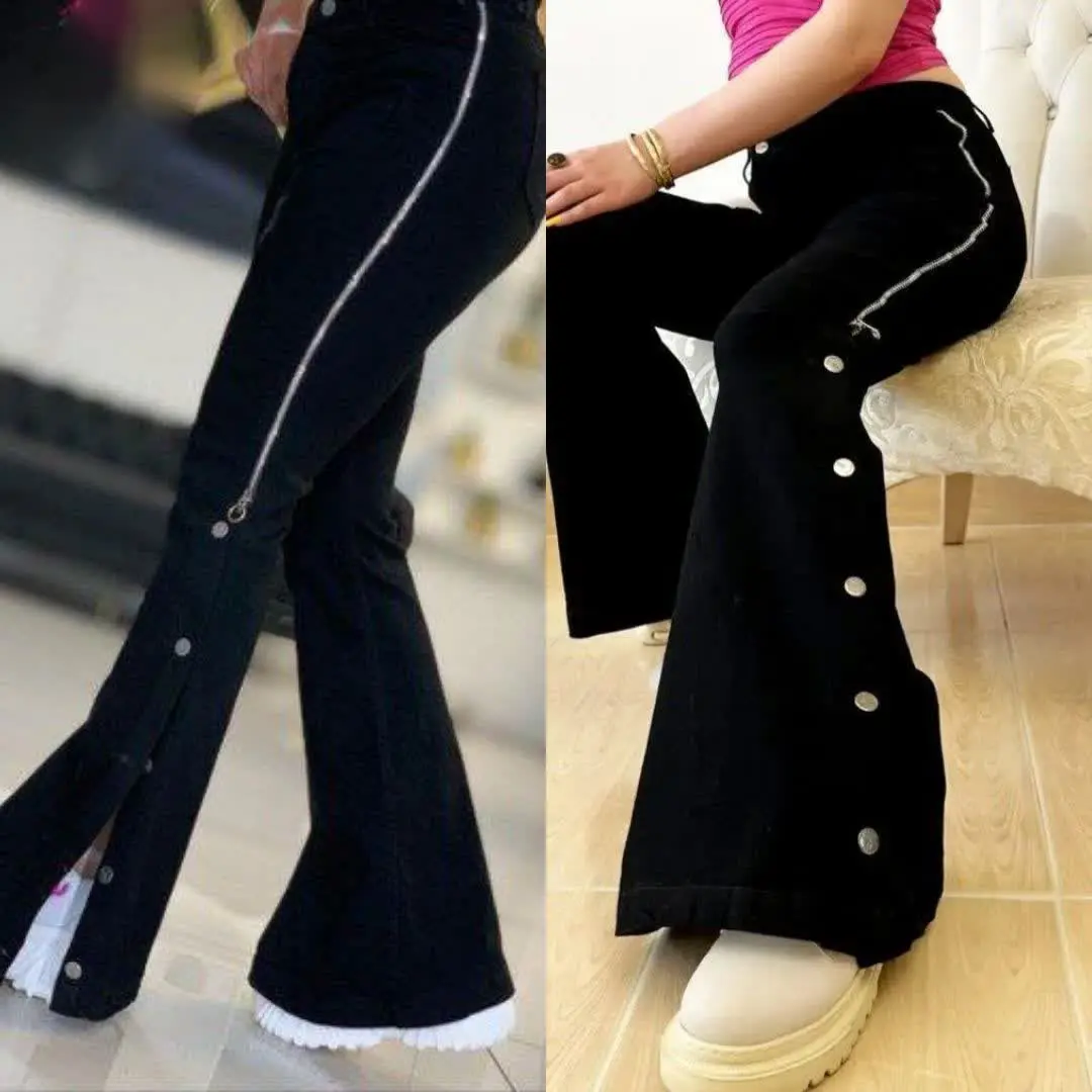 🌻نام: شلوار دمپا بغل دکمه
