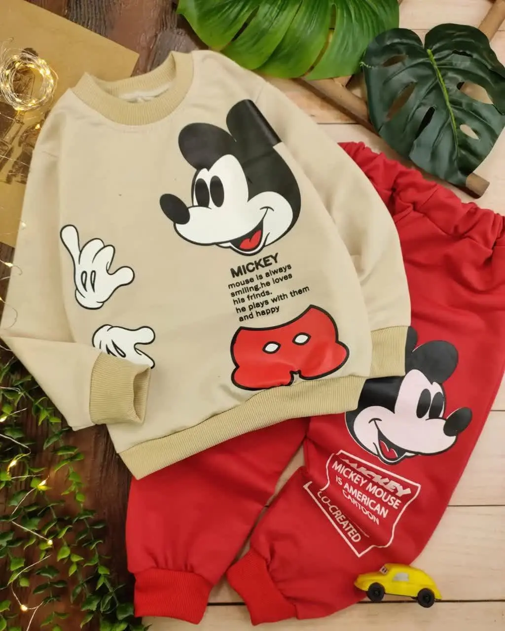 بلوز و شلوار اسپرت mickey
