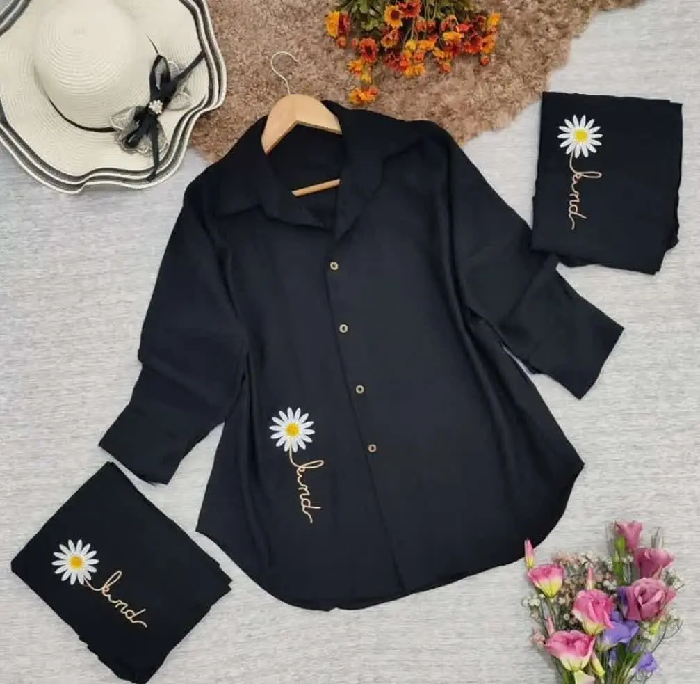 #مانتو گل با جنس بابوس درجه یک🖤
