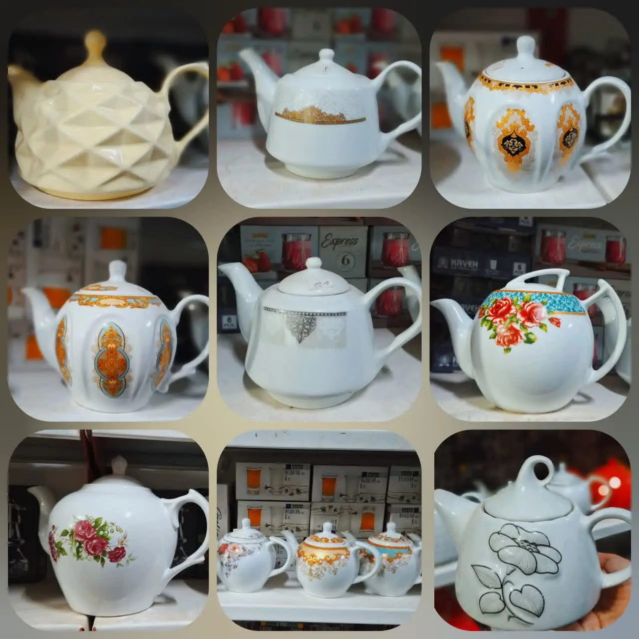 قوری چینی ✅
