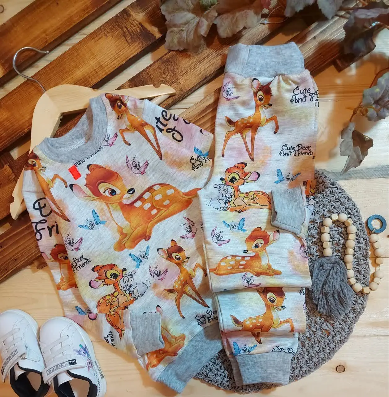 بلوز و شلوار دخترانه آهوی ن...