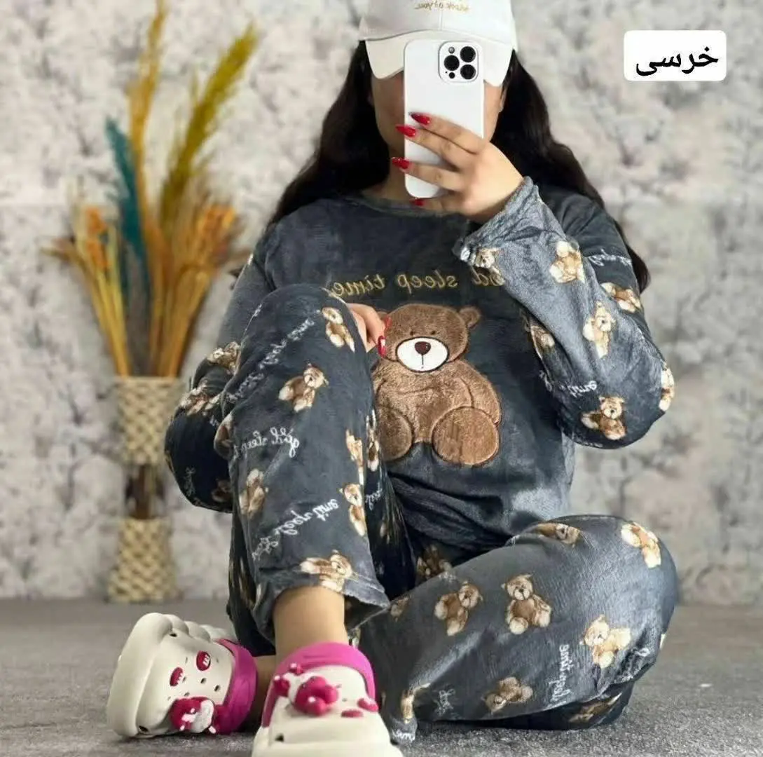 ❤️نام: بلوز و شلوار تدی استیکری
