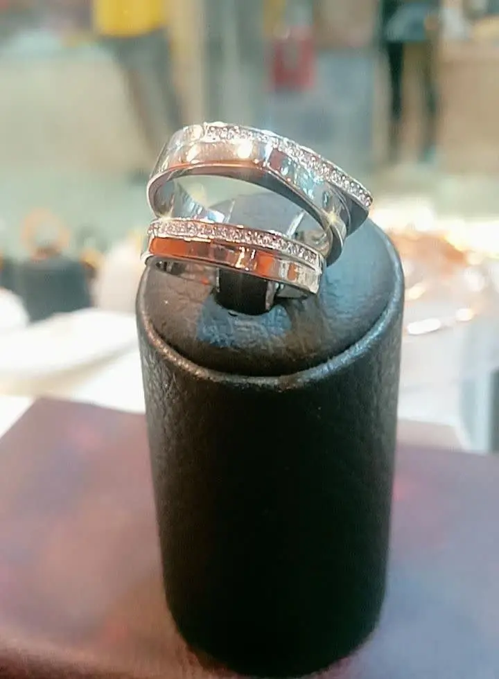 انگشتر ست نقره 
