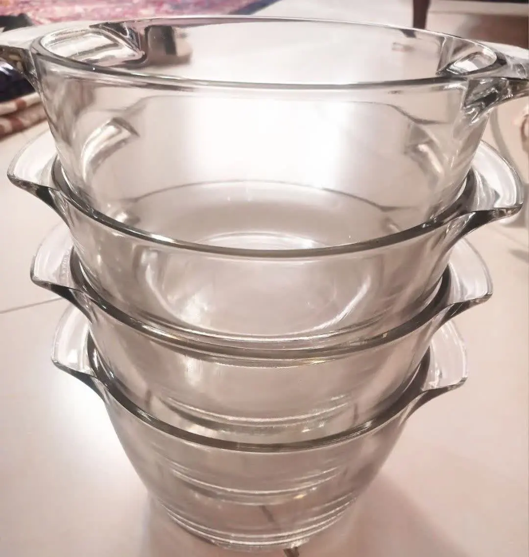 ۴ عدد کاسه دسته دار
