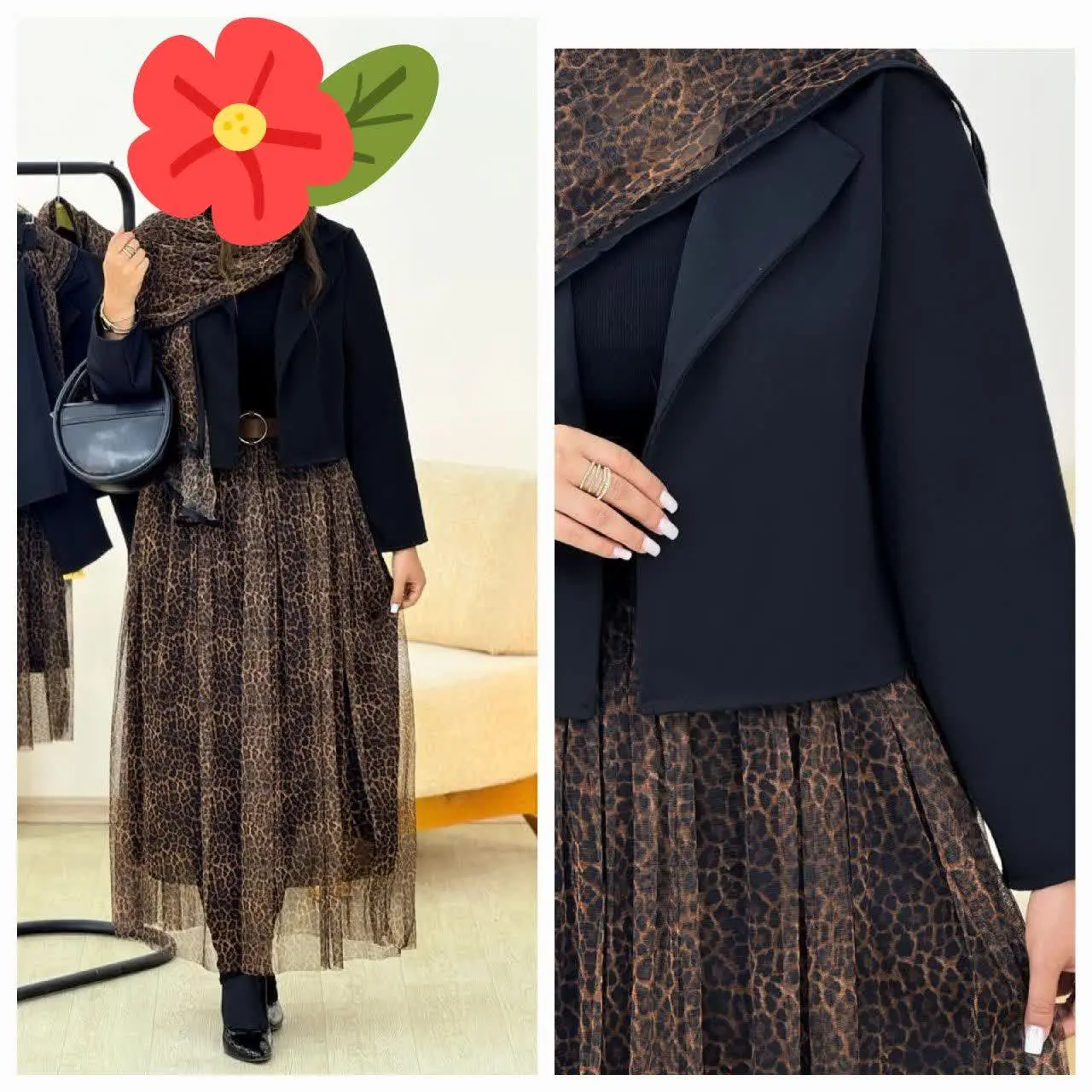 🛍نام: ست سه تیکه رونیا🍀