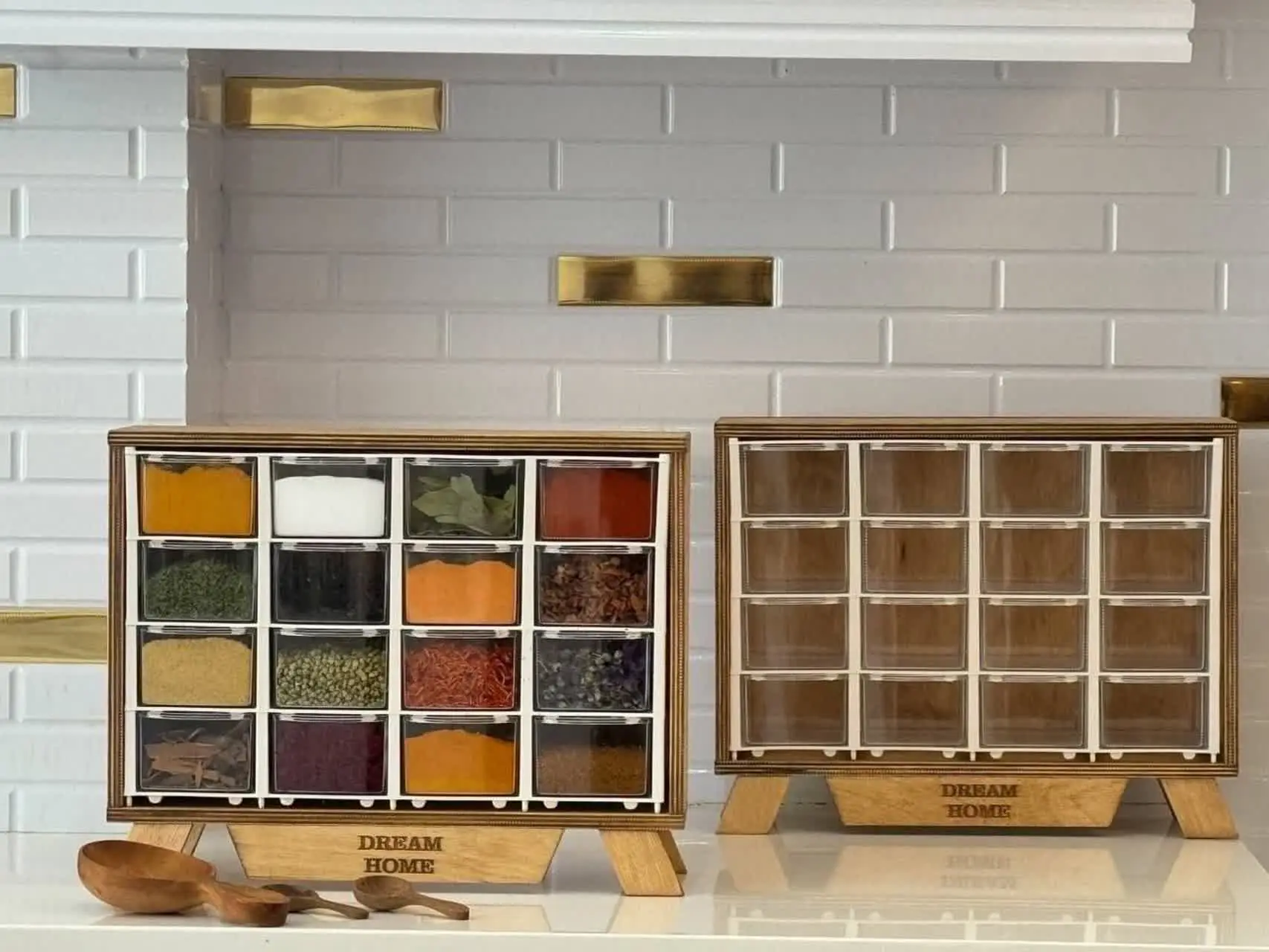 💥باکس ادویه ۱۶ کشو 💥