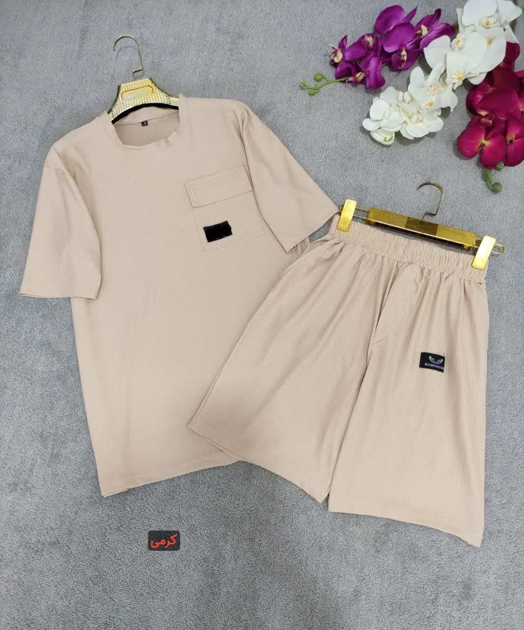 🍃نام: ست تیشرت و شلوارک شوری 
