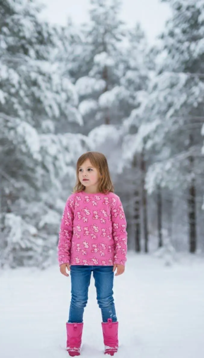 🧶 بلوز تک دخترانه 💎 فول خرس...