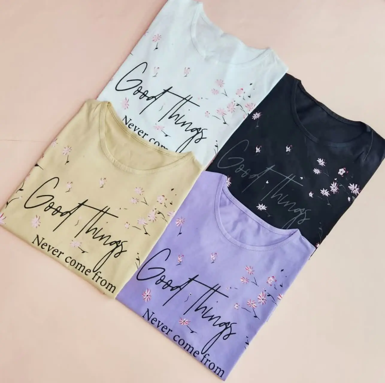 تیشرت 🌸گل عروس🌸 
