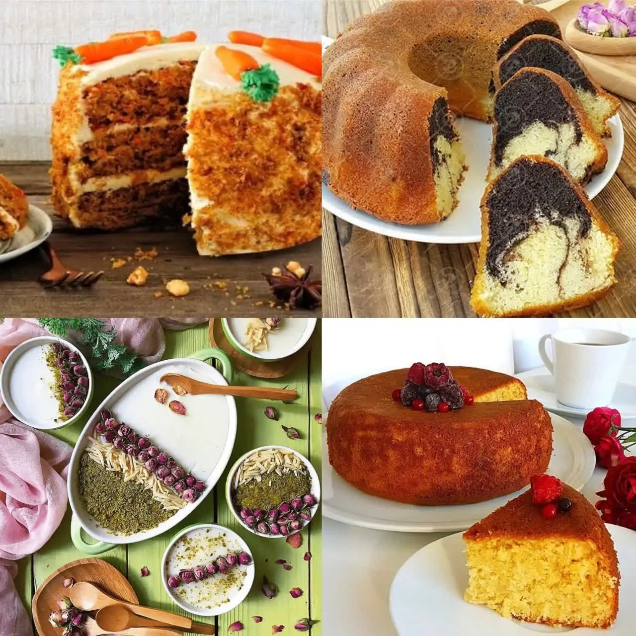 . 🔥انواع پودرکیک کاملاخونگی سالم🔥
