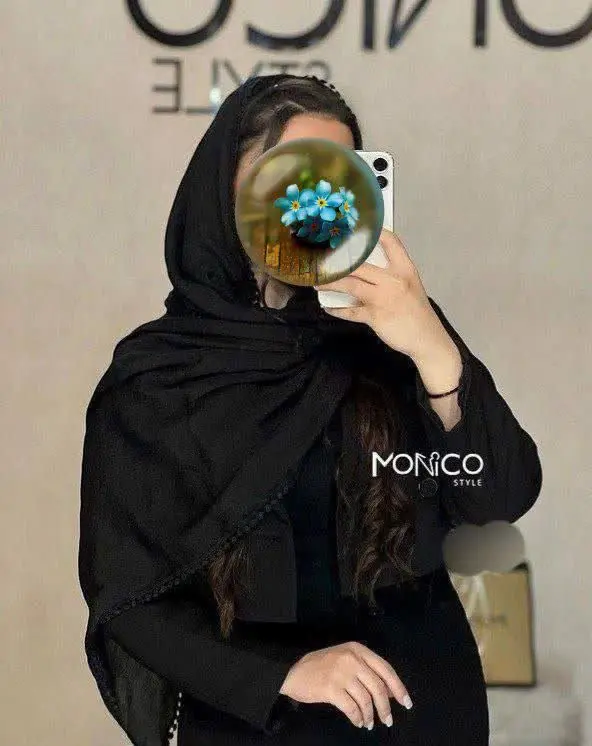 🦋 شال درختی مشکی