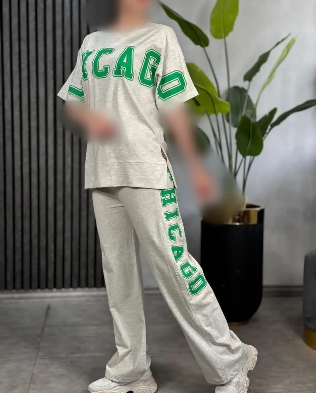 🖋نام: ست تیشرت شلوار شیکاگو
