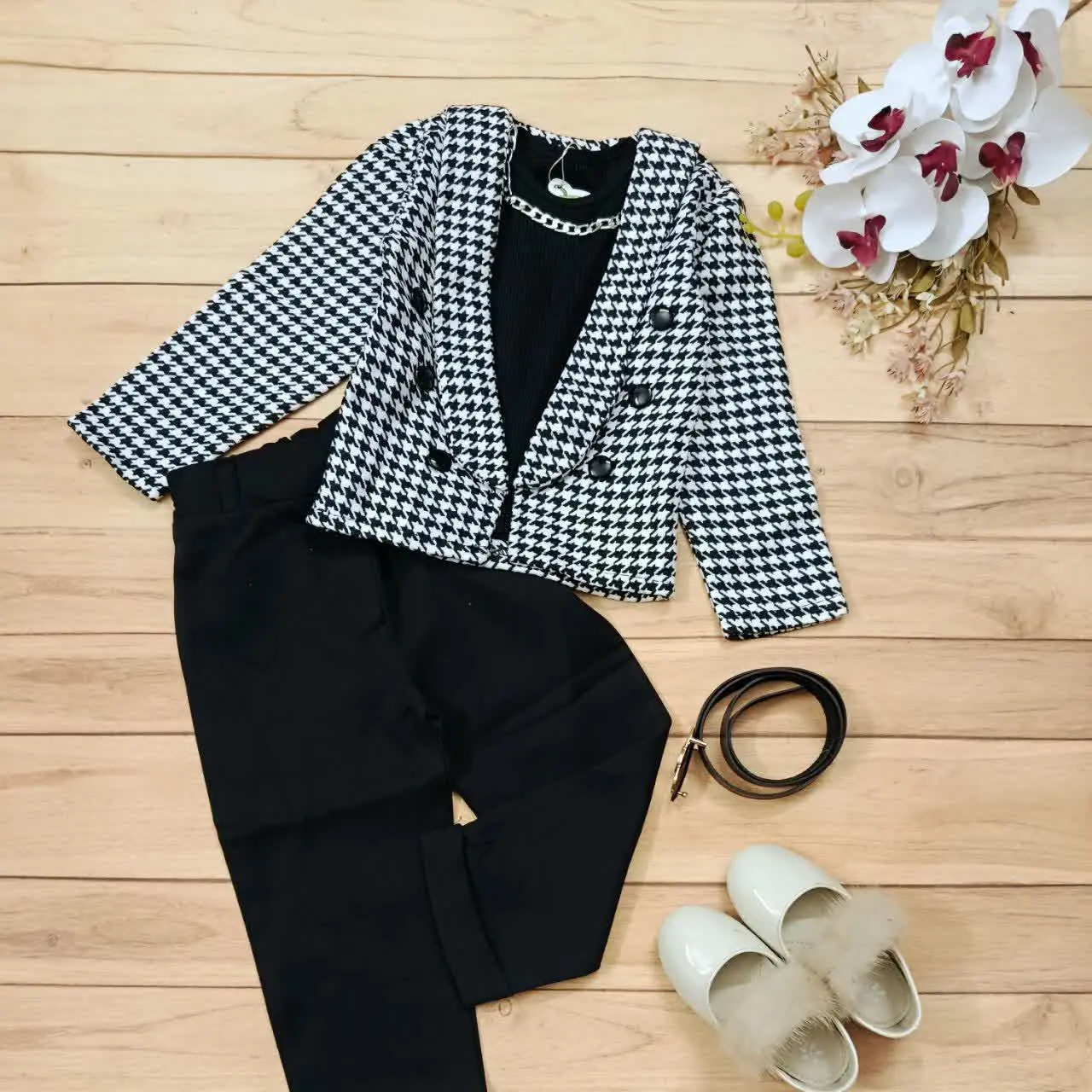 ست ۴تکه کتشلوار پیچازی