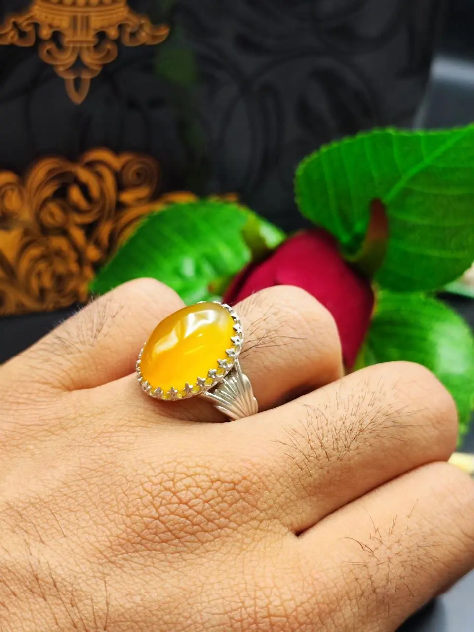 #انگشتر_مردانه_شرف_الشمس
