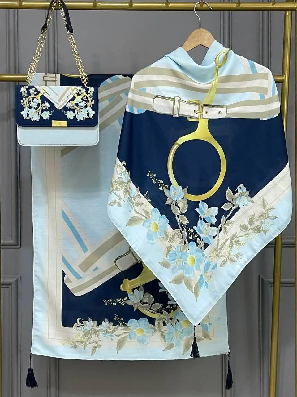 ست کیف و (روسری، شال) ترلان🦋