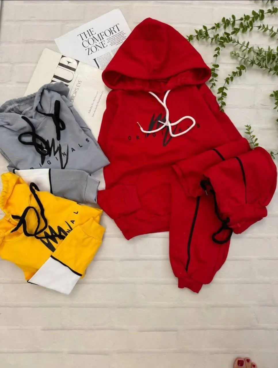 ست هودی شلوار طرح ارجینال