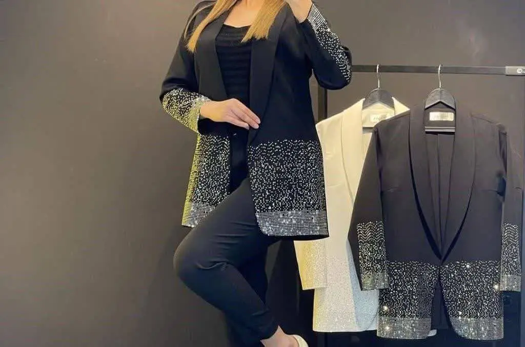 #کت نگین دار😍
