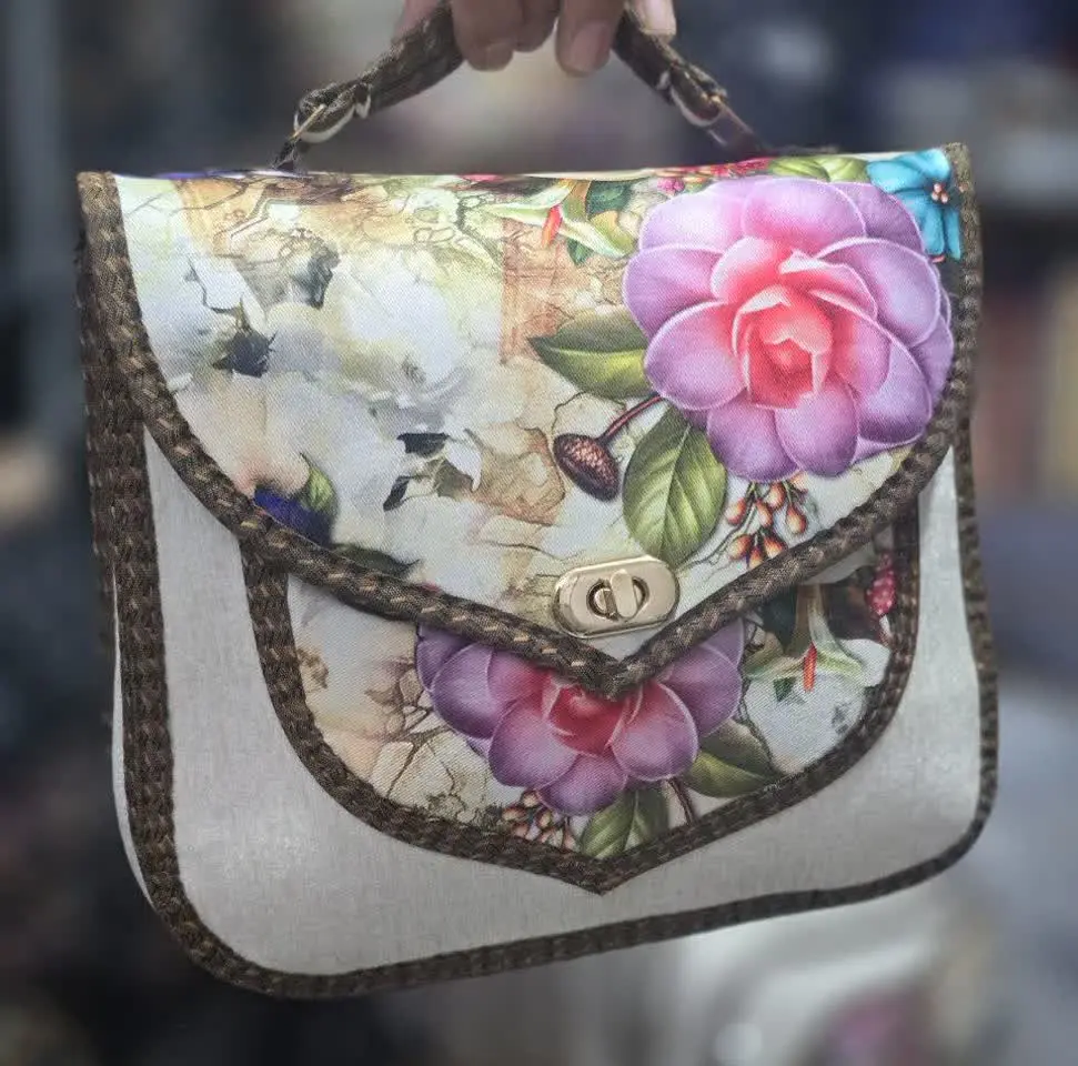 💫 کیف زنانه مخمل شانل طرح قلبی 💫
