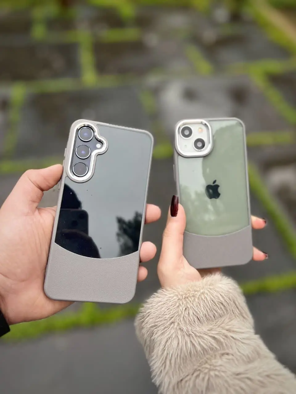 📱مدل قاب: گارد هیبری کیس (Hybrid Case) پشت مات ۲ تکه دور لنز فلز، دکمه‌های نرم کیفیت A+ در ۳ رنگ: مشکی، نچرال، سرمه‌ای مخصوص انواع #سامسونگ #شیائومی و #آیفون 
