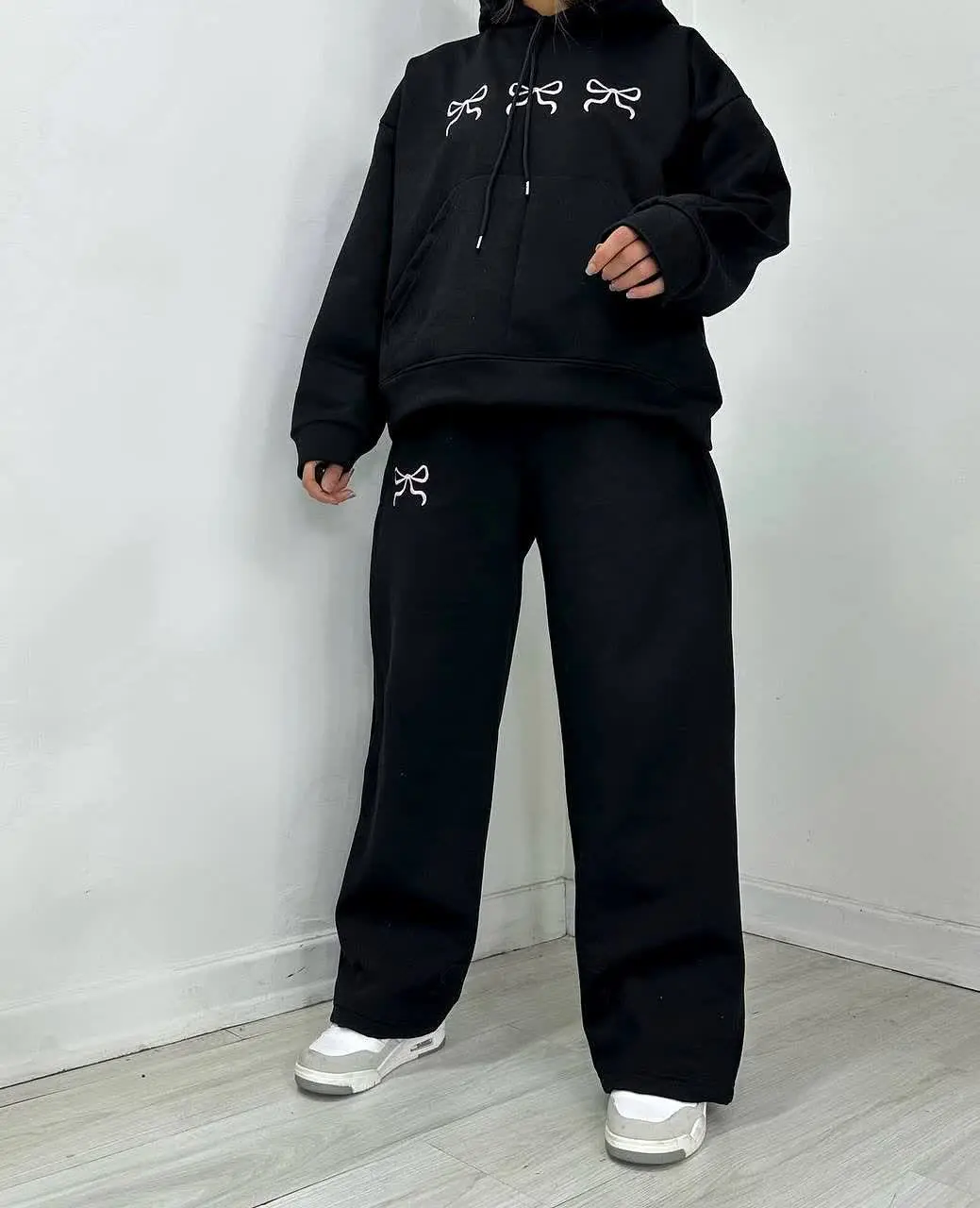 هودی شلوار پاپیون