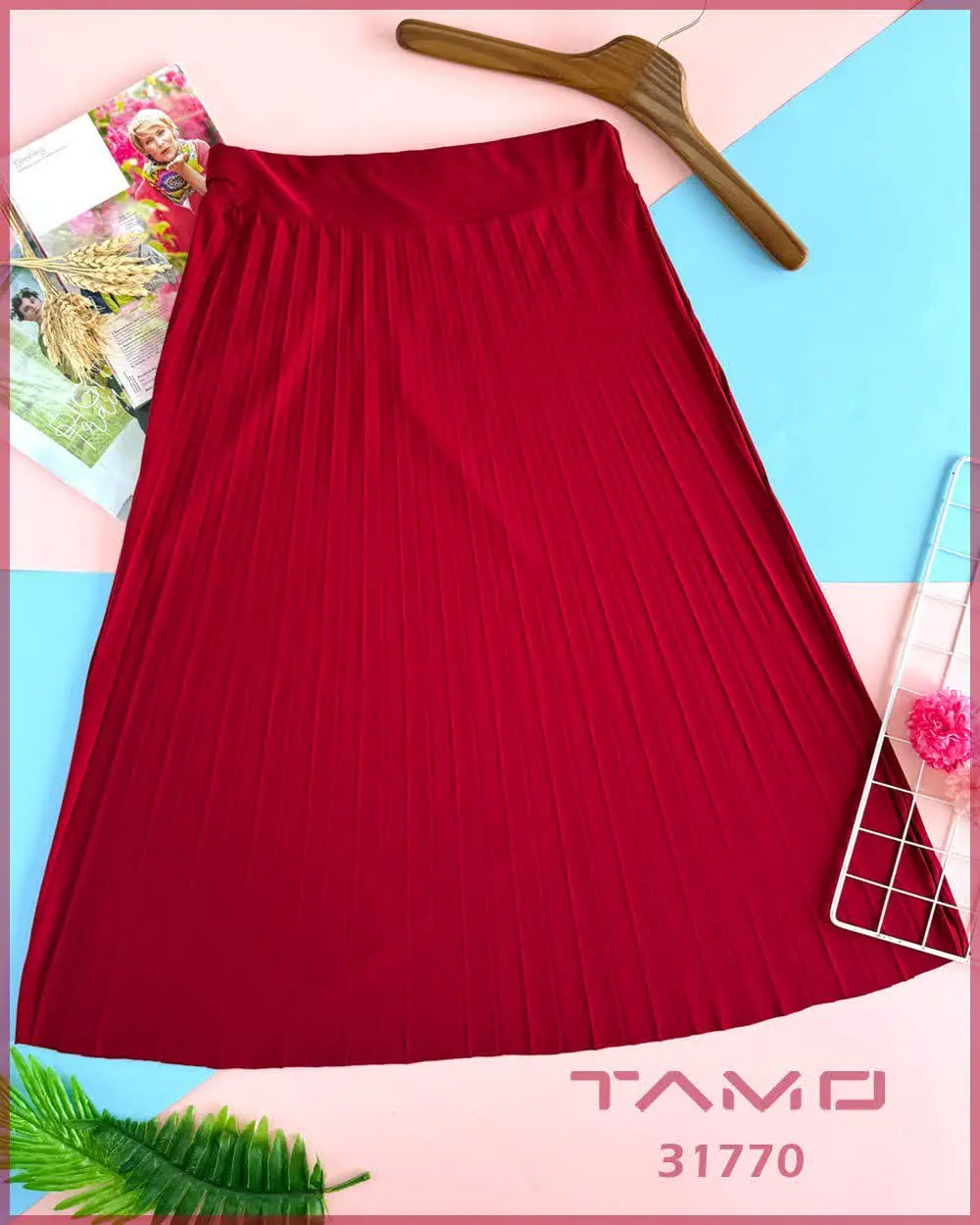 🔸 دامن پلیسه مجلسی
