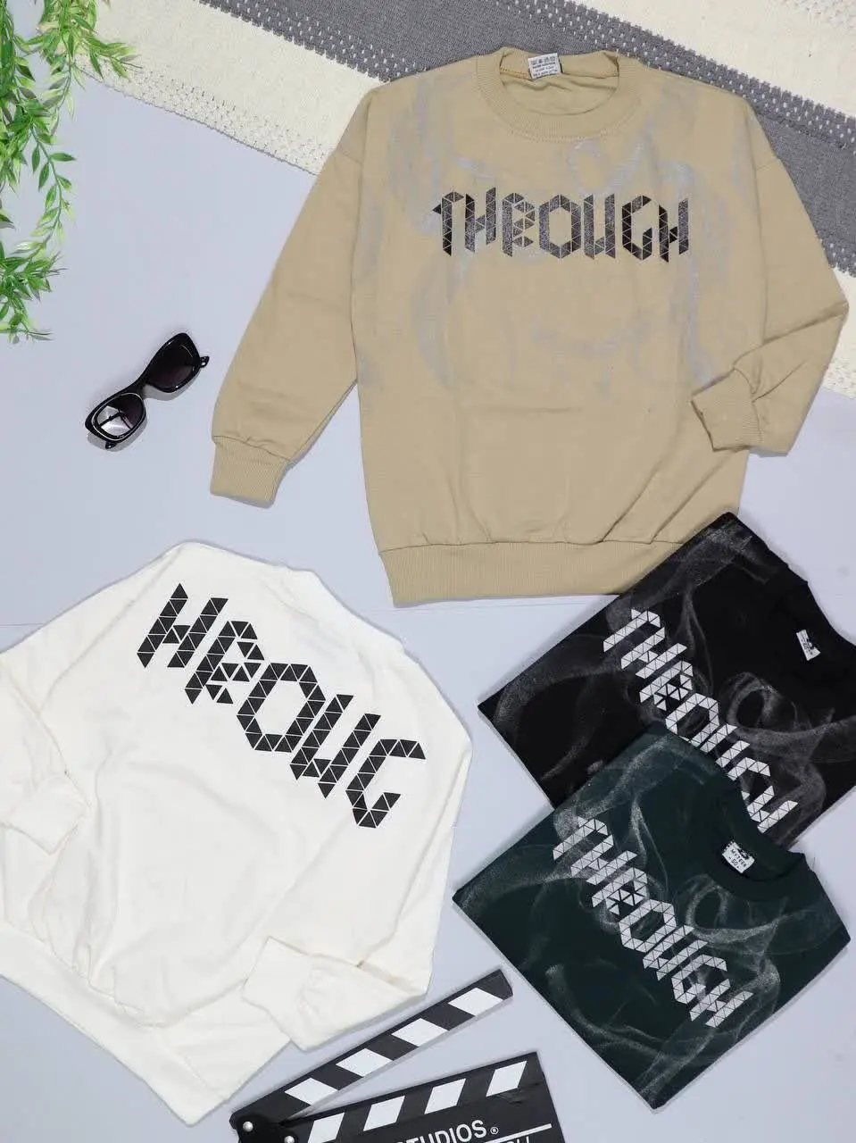 👫بلوز تک پسرانه چاپ موج HRO...