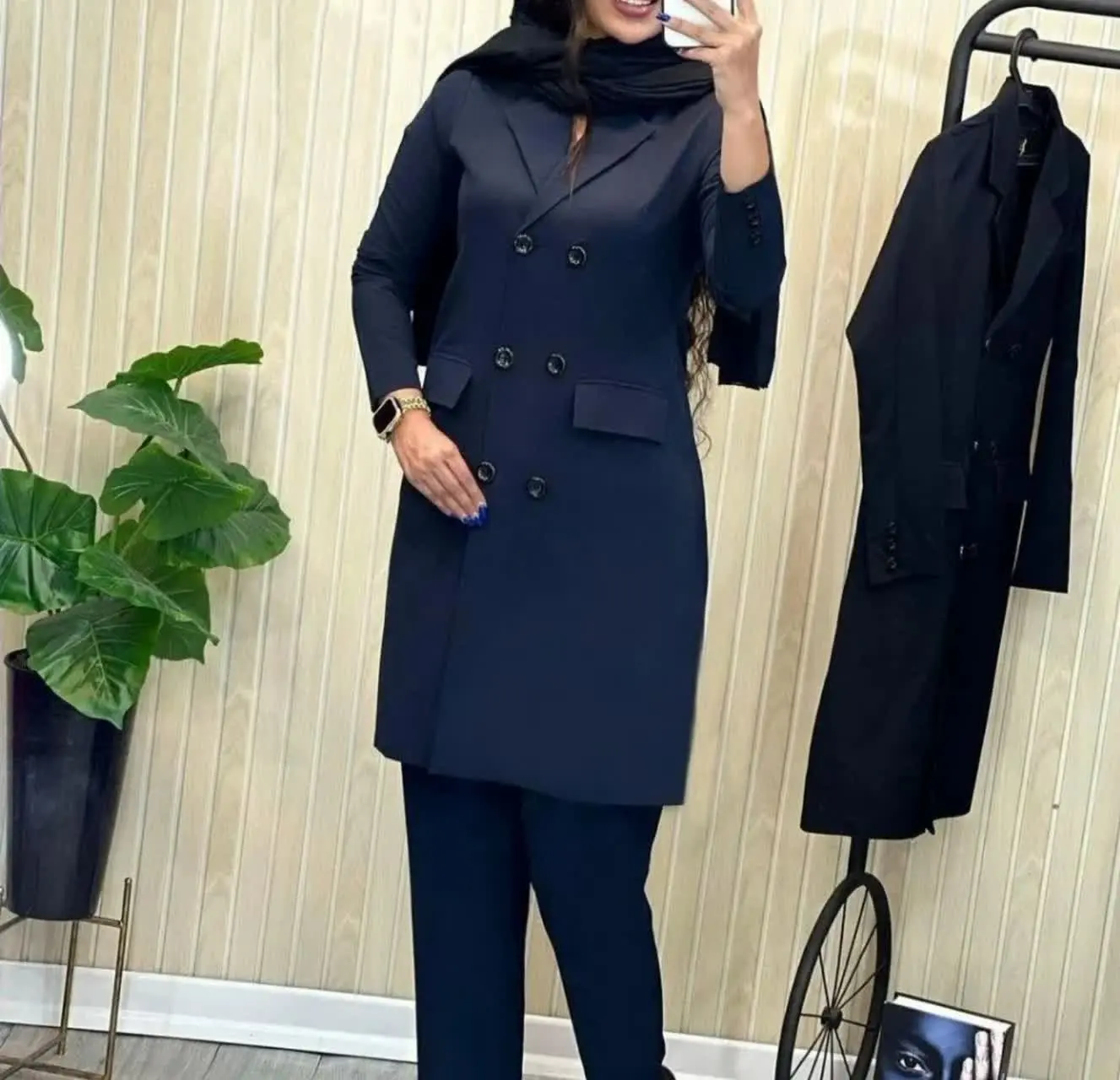 " مانتو شلوار اداری 
