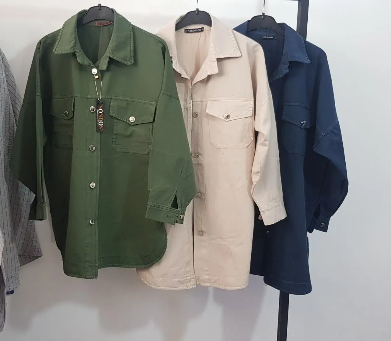 🍃 مانتو کتان عیدانه
