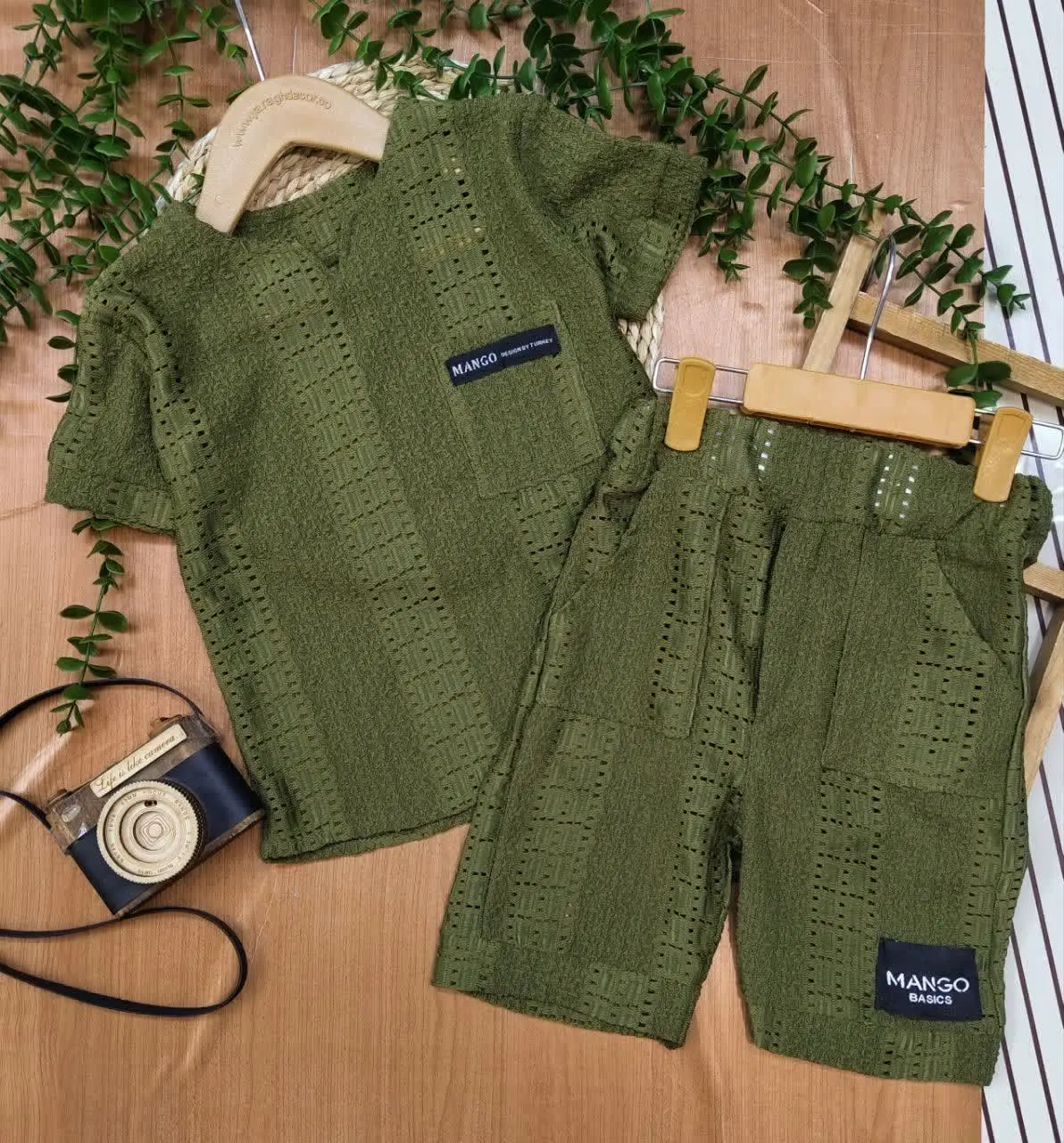 ست تیشرت و شلوارک مانگو
