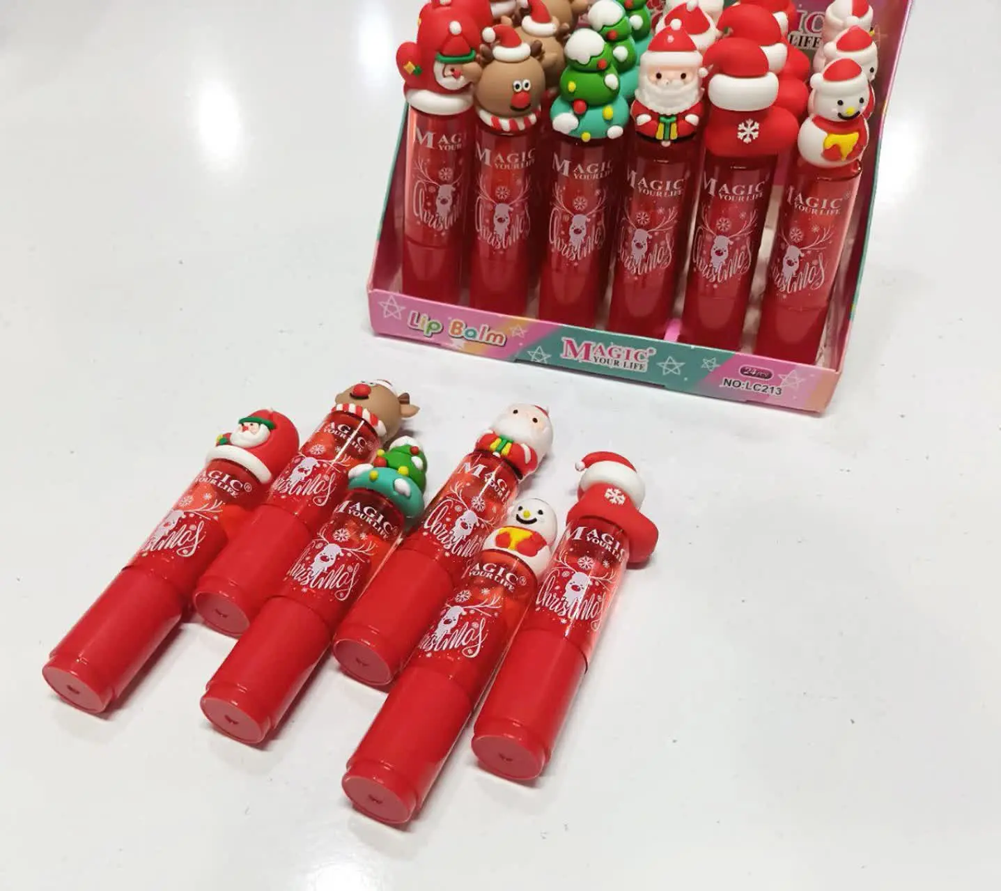 بالم لب میوه‌ای کریسمس😘😍
