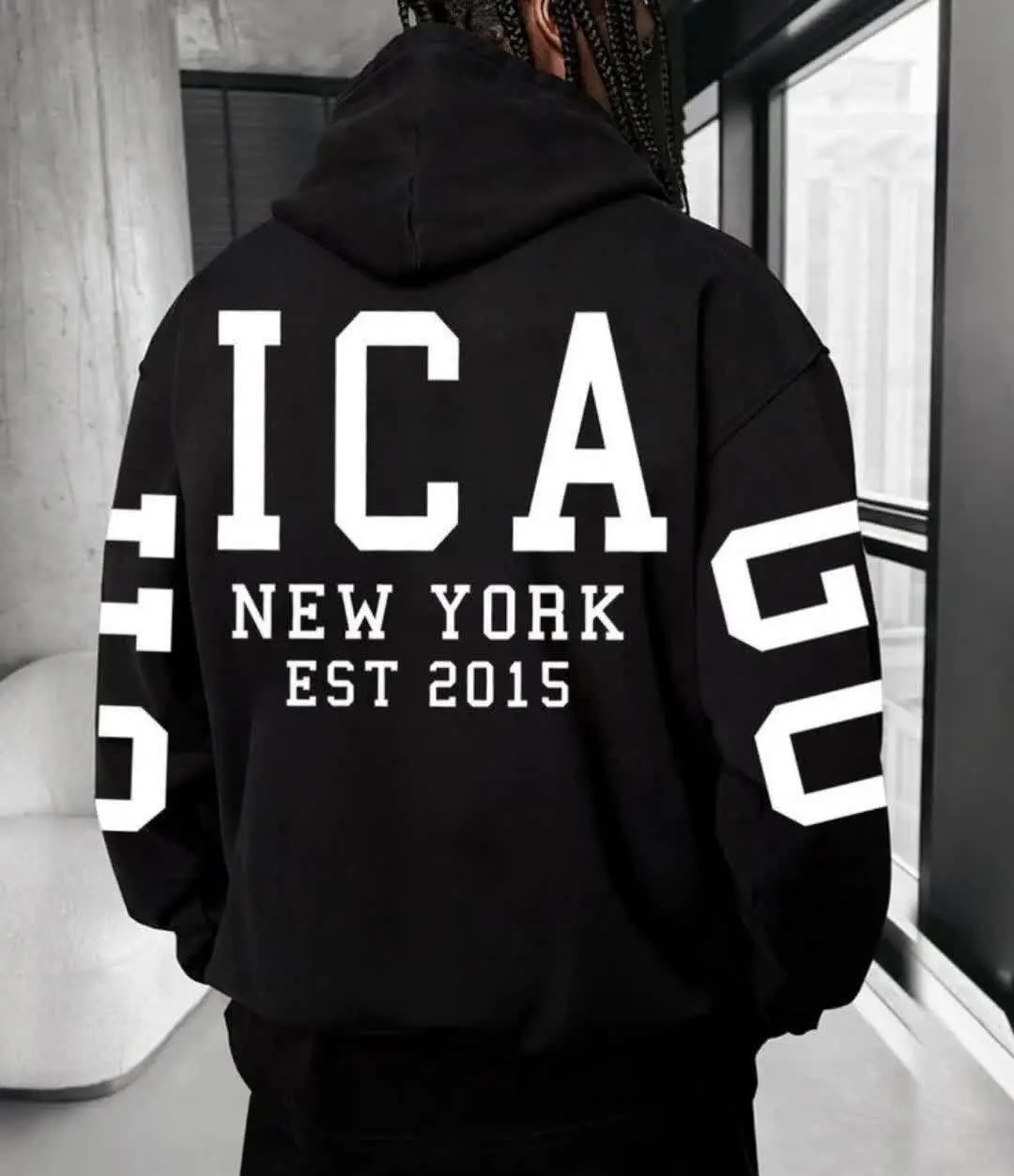 ❤️نام: هودی مشکی تک شیکاگو
