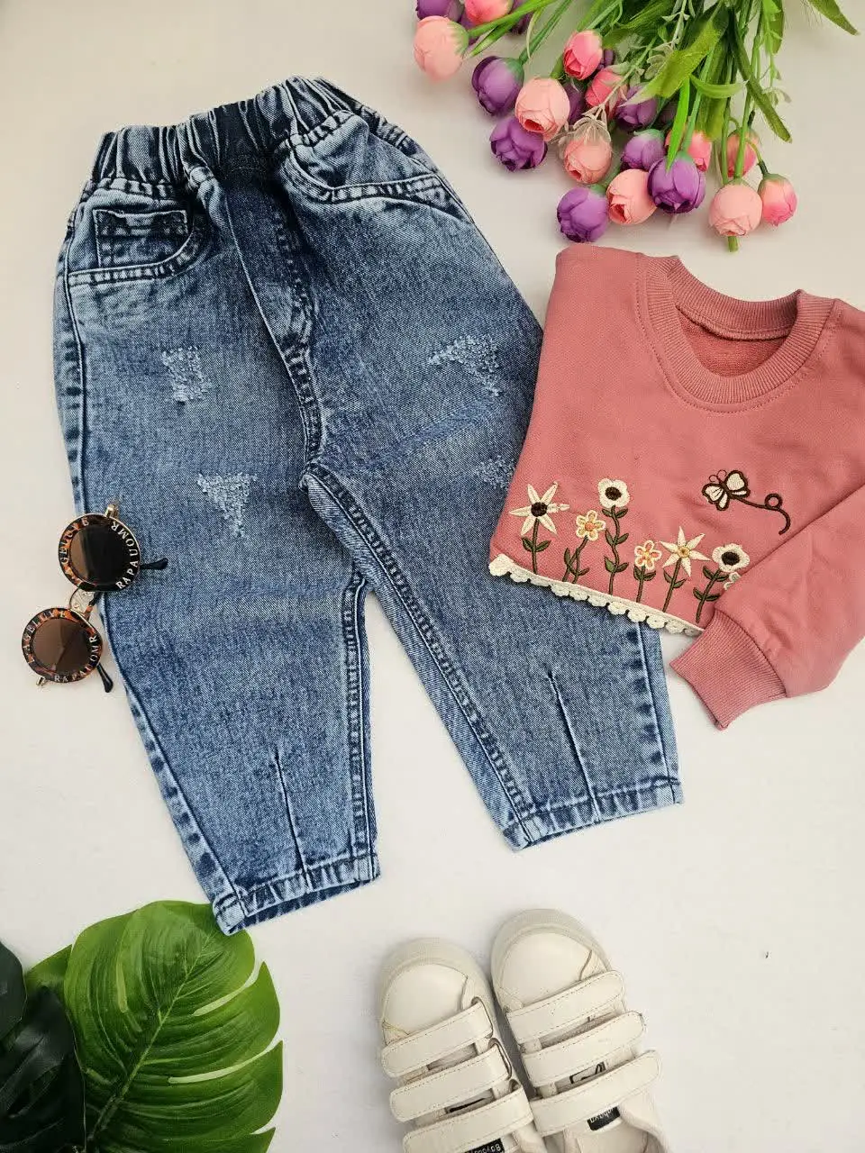 شلوار دخترانه مام ساتین
