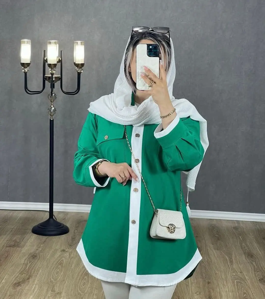 نام: مانتو دورنگ بهاره
