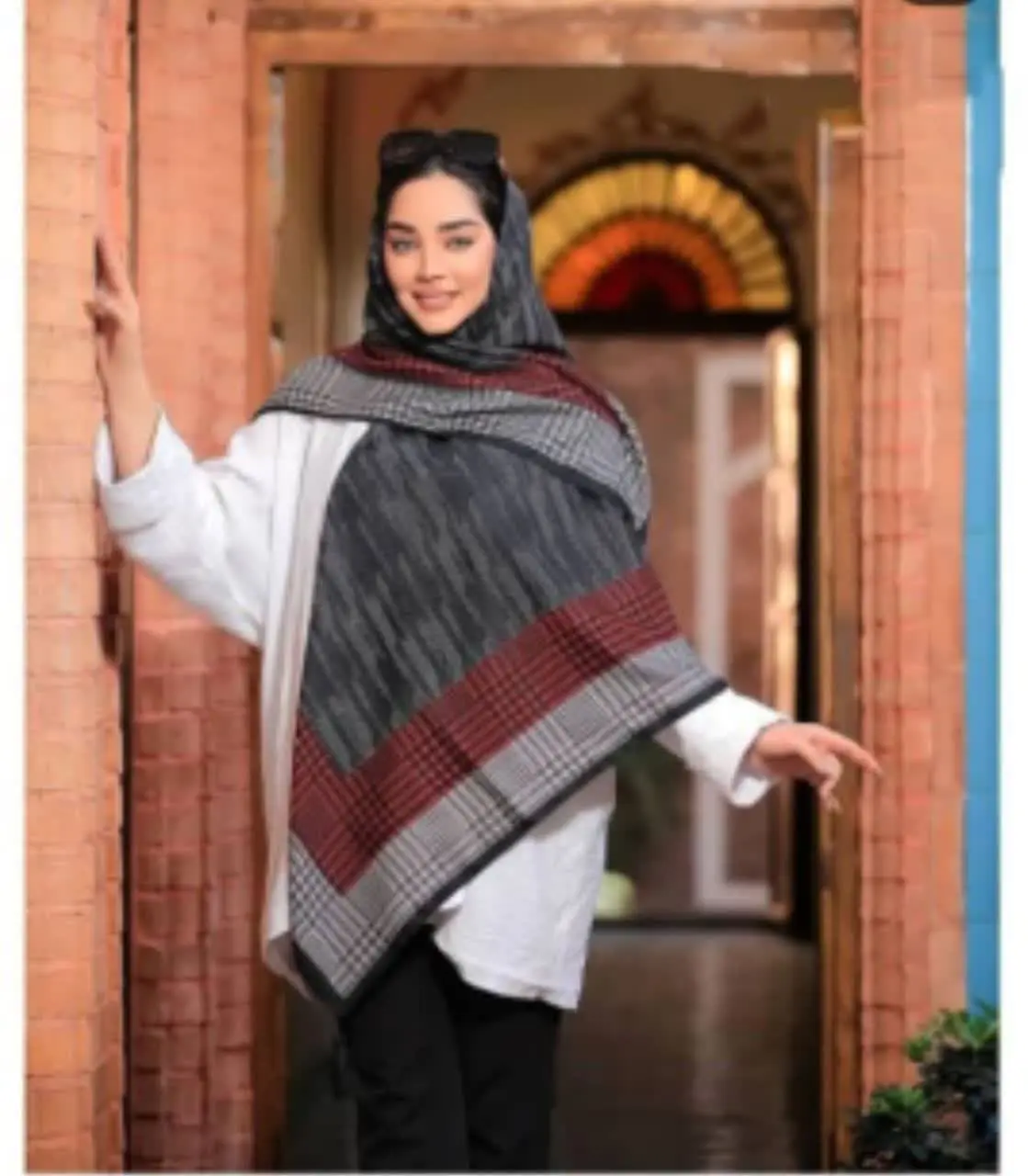 روسری ۴فصل یه کم پاییزه طور😁
