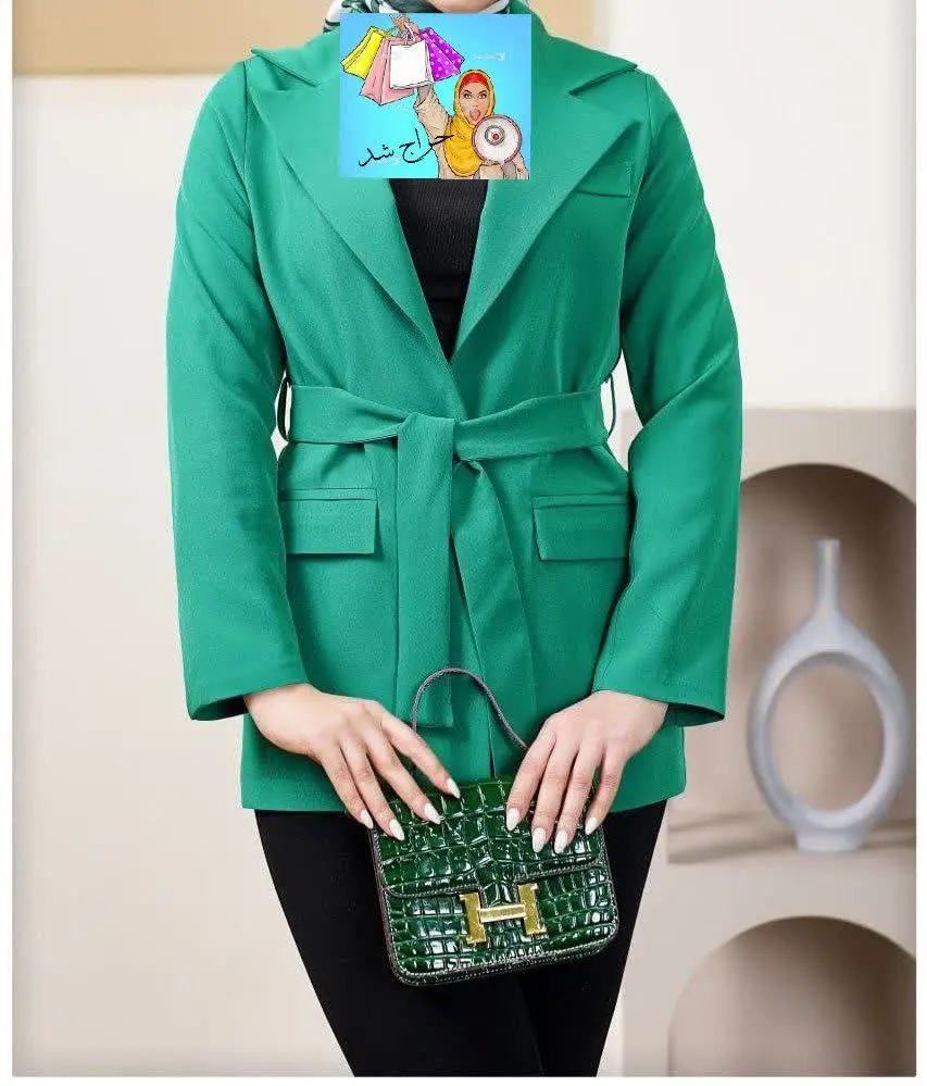 🛍نام: کت کمردار🌱
