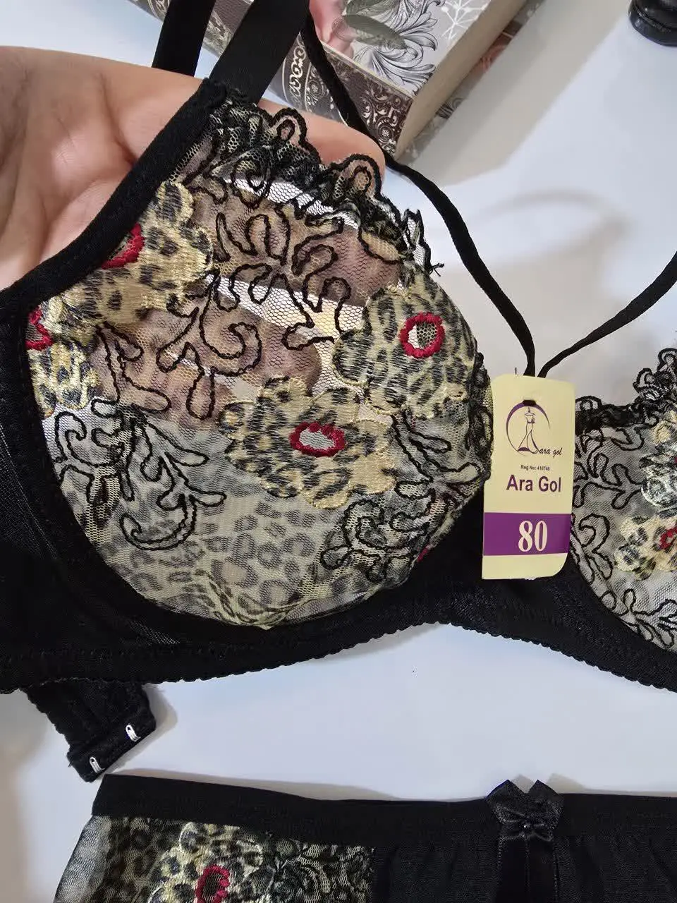 💥ست فانتزی گل برجسته
