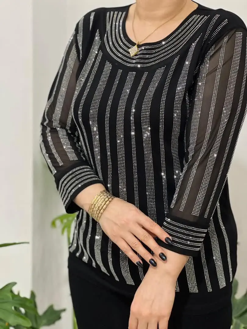 بلوز مجلسی جنس کار نخ ابریشم😍
