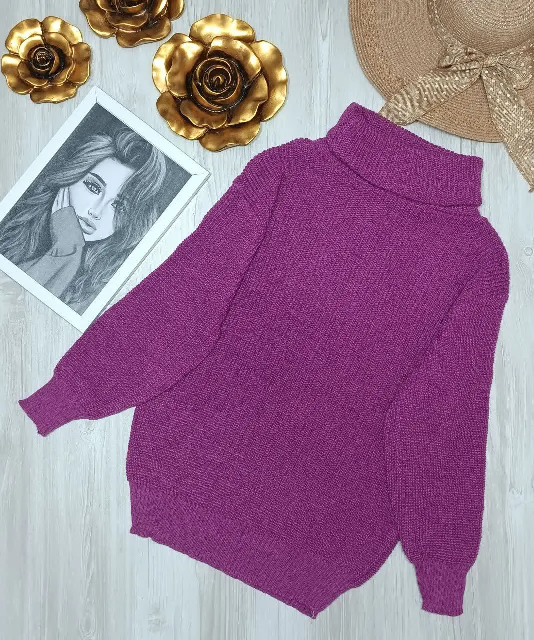 🎗نام: بافت یقه شل مدل بانو