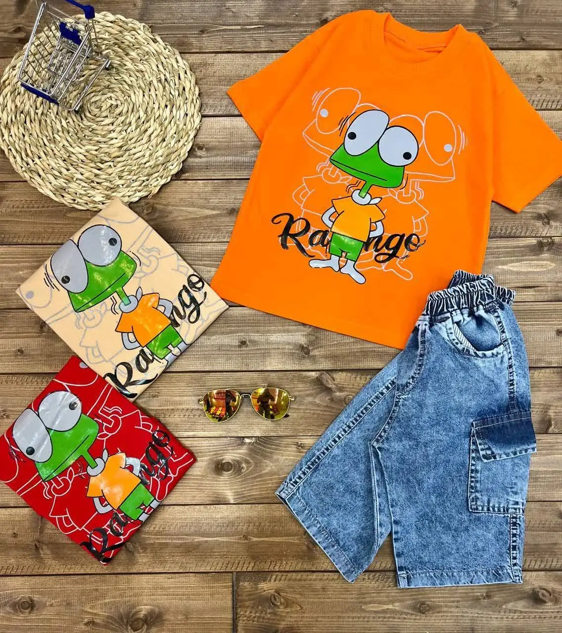 👦 تیشرت شلوارک لی فوق العاده با کیفیت
