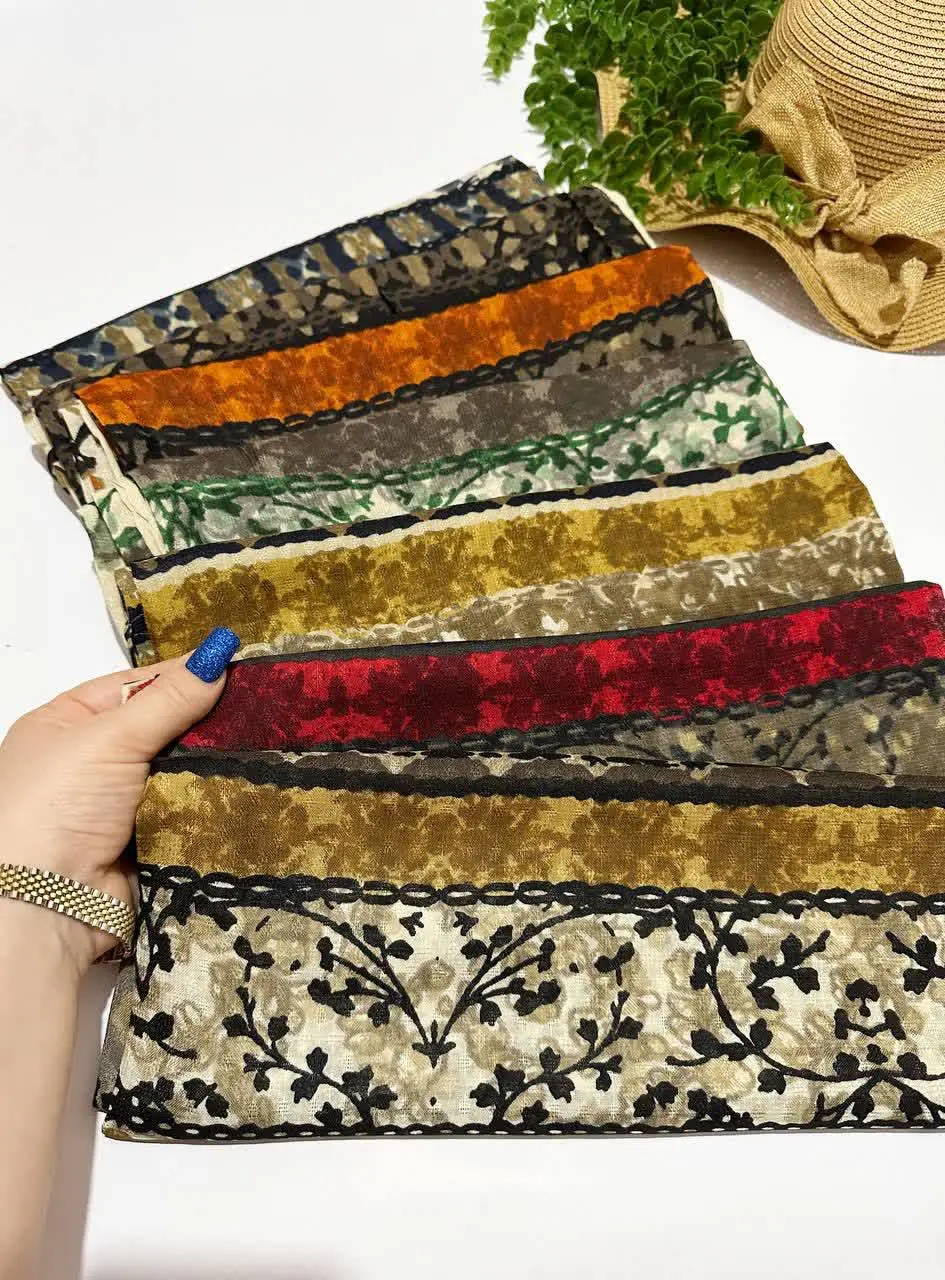 روسری گارزا ژاکارد🍃
