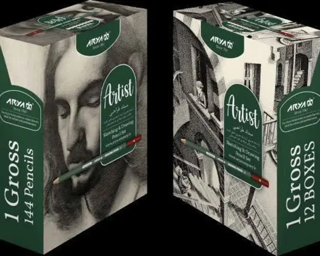 📉 مداد مشکی طراحی B۶ آرتیست...