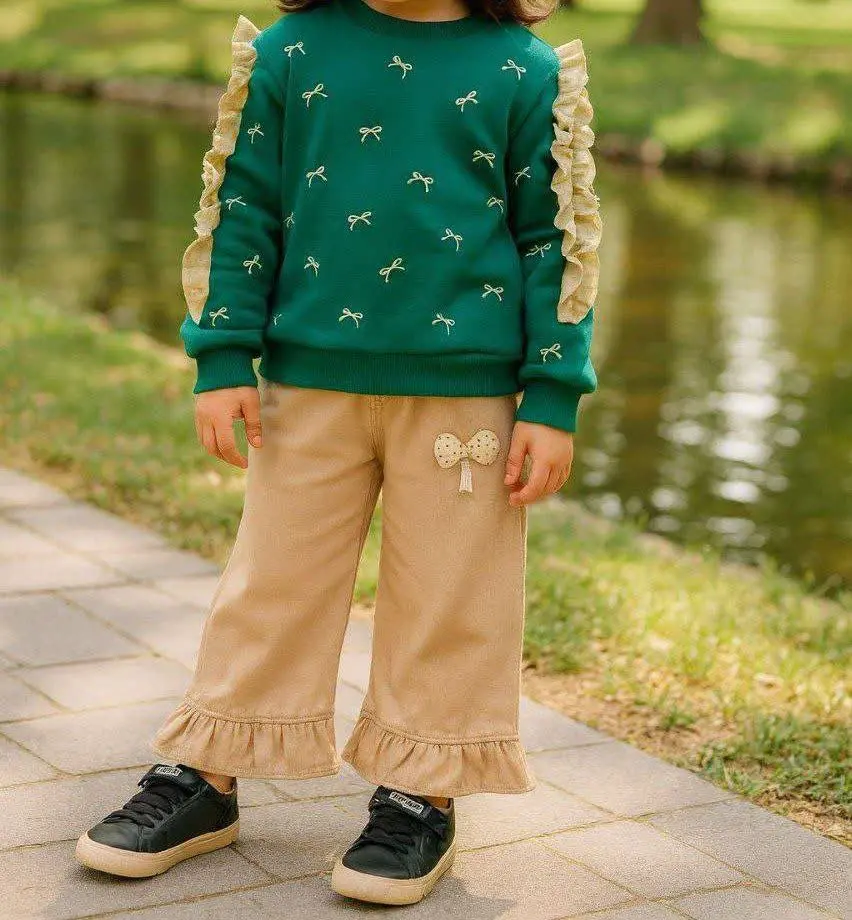 👚 نام: ست پاپیون گلدوزی شده