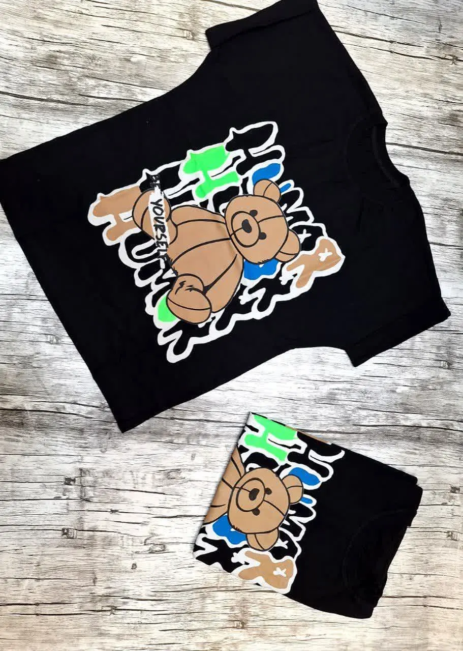 تیشرت خرسی بچگانه 
